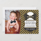 Carte de remerciement d'anniversaire M. ONEderful (Devant)