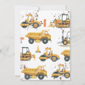 Carte de remerciement d'anniversaire pour enfants  (Dos)