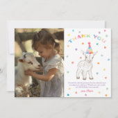 Carte de remerciement d'anniversaire pour une ferm (Devant)