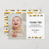 Carte de remerciement d'anniversaire pour une phot (Devant / Derrière)