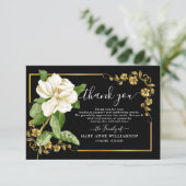 Carte de remerciement de budget de funérailles (Debout devant)