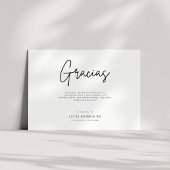 Carte de remerciement de funérailles espagnole min