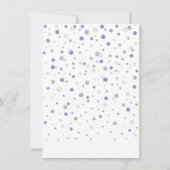 Carte de remerciement de la fête de ballons d'arge (Dos)