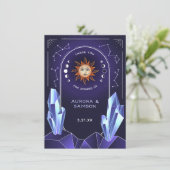 Carte de remerciement de l'événement Soleil Mystiq (Debout devant)