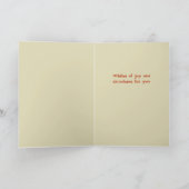 Carte de remerciement de M. Squirrel (Intérieur)