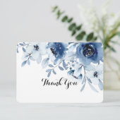 carte de remerciement de mariage/baby shower à mot (Debout devant)