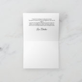 Carte de remerciement de mariage Citrus Main Squee (Intérieur)