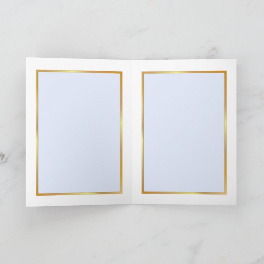 Carte de remerciement de mariage de manchot (Intérieur)