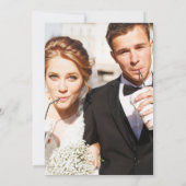 Carte de remerciement de mariage Fleurs sauvages r (Dos)