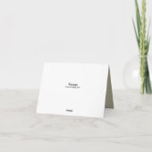 Carte de remerciement de mariage Lace & Pearl (Dos)