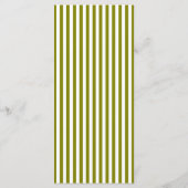 Carte de remerciement de mariage Olive Bow (Dos)