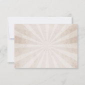 Carte de remerciement de mariage photo de crânes H (Dos)