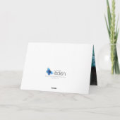 Carte de remerciement de mariage photo violet colo (Dos)