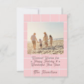 Carte de remerciement de Noël photo Casse-Noisette (Dos)