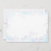 Carte de remerciement de photo d'anniversaire de b (Dos)