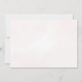 Carte de remerciement de photo d'anniversaire de f (Dos)