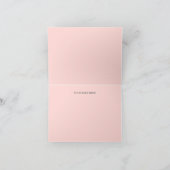 Carte de remerciement en bocal Mason avec de jolie (Intérieur)