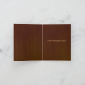 Carte de remerciement en pots de maçon orange rust (Intérieur)