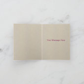 Carte de remerciement en pots Mason Rustique en to (Intérieur)