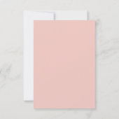 Carte de remerciement gants de cuisson roses (Dos)