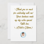 Carte de remerciement Les amis de la forêt – Anima (Dos)