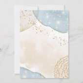 Carte de remerciement Magique Pailletée pour Baby (Dos)