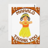 Carte de remerciement Mahola (Devant / Derrière)