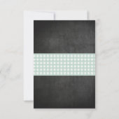 Carte de remerciement Mariage Bouillie de écreviss (Dos)