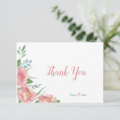 Carte de remerciement May Blooms (Debout devant)