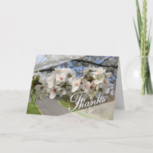 Carte de remerciement May Flowers
