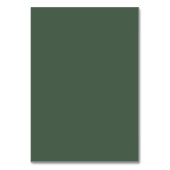 Carte de Remerciement Minimaliste Vert Calme (Dos)