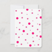 Carte de remerciement moderne pour l'anniversaire  (Dos)