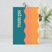 Carte de remerciement - Multi (Debout devant)