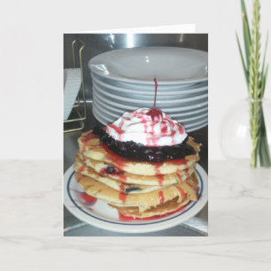 Carte de remerciement "Pancakes du Memorial Day"