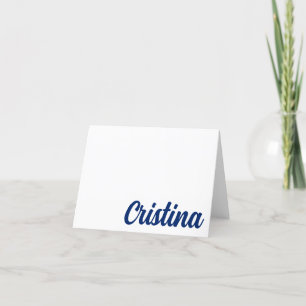 Carte de remerciement personnalisée de l'Universit