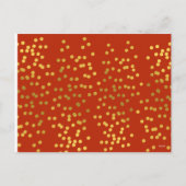 carte de remerciement personnalisée pour la Saint- (Dos)