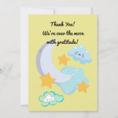 Carte de remerciement photo d'anniversaire Two the (Devant)