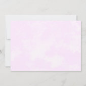 Carte de remerciement photo de fille de glace à l' (Dos)