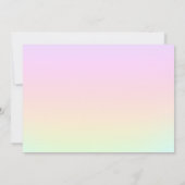 Carte de remerciement photo de princesse afro-amér (Dos)