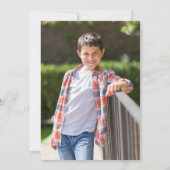 Carte de remerciement photo Hot Dog – BBQ enfants  (Dos)