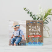 Carte de remerciement photo officielle O-Fish (Debout devant)