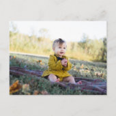 Carte de remerciement photo pour l'anniversaire de (Devant)