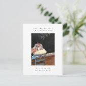 carte de remerciement photo pour le premier annive (Debout devant)