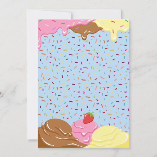 Carte de remerciement photo pour une fête d'annive (Dos)