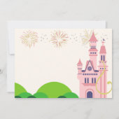 Carte de remerciement photo Raiponce (Dos)