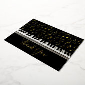 carte de remerciement piano (Rotation)