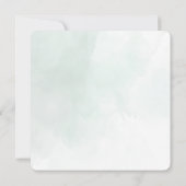 Carte de remerciement plate (Dos)