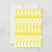 Carte de remerciement plate (Dos)