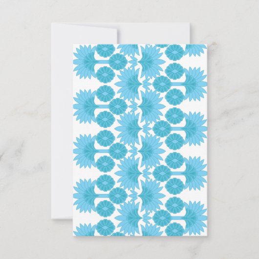 Carte de remerciement plate (Devant)