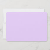 Carte de remerciement plate avec fond de fleurs (Dos)